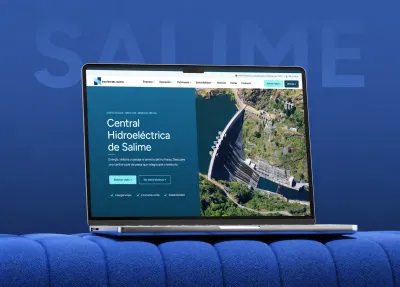 Diseño web para empresa energética en Asturias: Saltos del Navia - Creación de Sitios Web