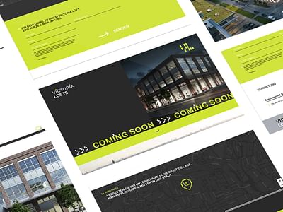 Entwicklung Webseite für Victoria Lofts - Webseitengestaltung