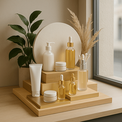 Présentoir Cosmetique - Publicité