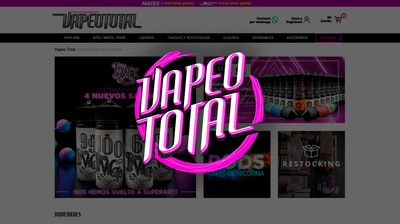 VAPEOTOTAL - E-commerce