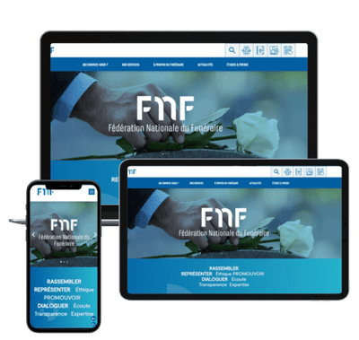 Refonte du site de la FNF (anciennement CPFM) - Website Creation