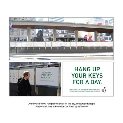 CAR FREE DAY - KEYS - Publicité