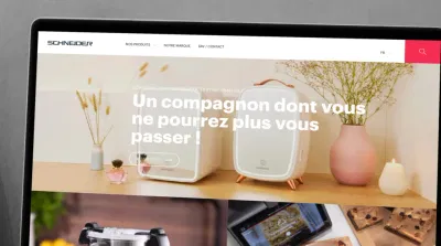 Refonte du site de Schneider - E-commerce