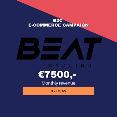 Beat Cycling E-commerce campaign - Online Advertising