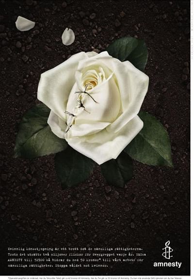 White Rose - Publicité