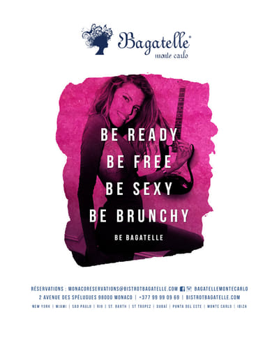 Design for Bagatelle Club St Tropez, MC & Ibiza - Réseaux sociaux