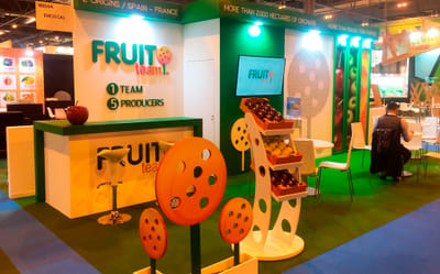 Diseño Stand IFEMA Fruit Team - Diseño Gráfico