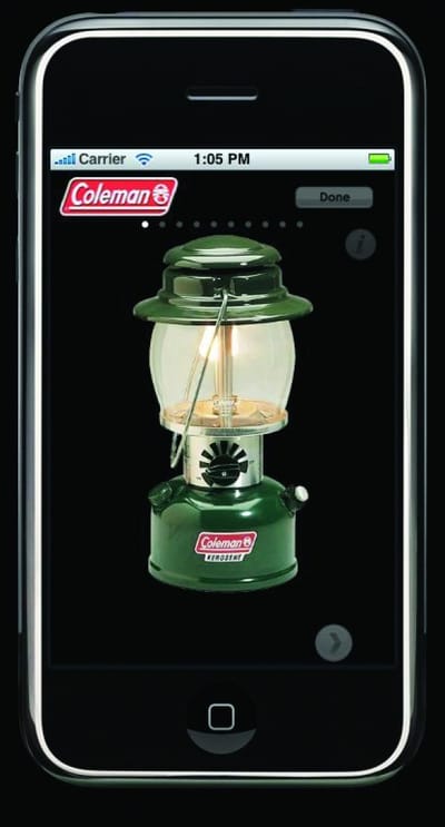 Coleman Lantern - Advertising