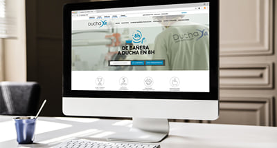 Sitio web DuchaYa - Website Creation