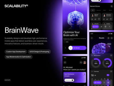 AI-Powered Cognitive Performance App for BrainWave - Website Creation