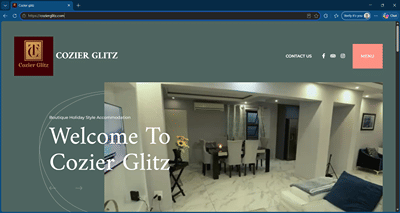 Guesthouse Website - Graphic Design