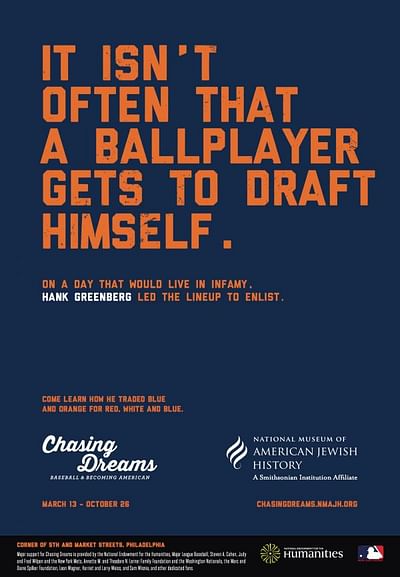 Chasing Dreams, Hank Greenberg - Advertising