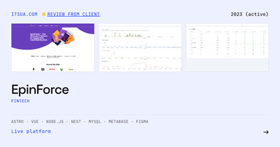 EpinForce - Web Application