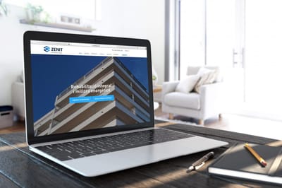 Web para empresa de rehabilitación - Diseño Gráfico