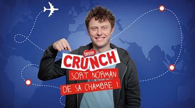 Crunch sort Norman de sa Chambre - Advertising
