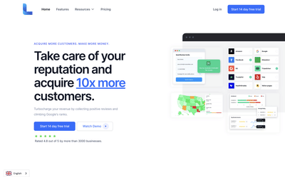 SaaS Website - Linqe - Webseitengestaltung