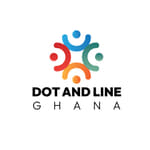 Dot and Line Ghana logo