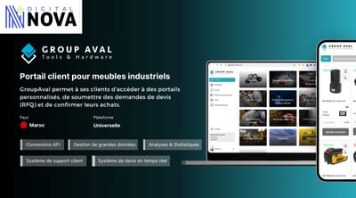 Aval - B2B ordering platform for industrial tool distributors - Aplicación Web