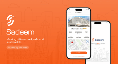 Sadeem: IoT Flood Detection & Smart City Platform - App móvil