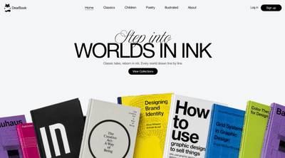 UI/UX Design & Development for Online Bookstore - Ergonomy (UX/UI)