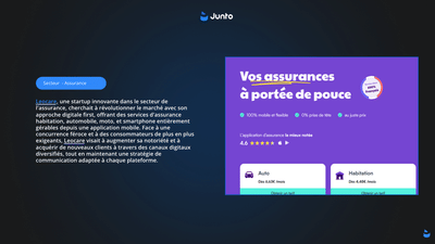 Cas client : Leocare x Junto - Social media