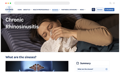 Euforea Website - Création de site internet
