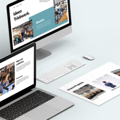 Das Ideentriebwerk (Fraunhofer IEM) - Webseitengestaltung