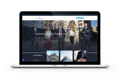 E.R. Capital - Website Creatie