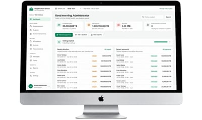 School Fee Management System for Ethiopian Schools - Software Entwicklung