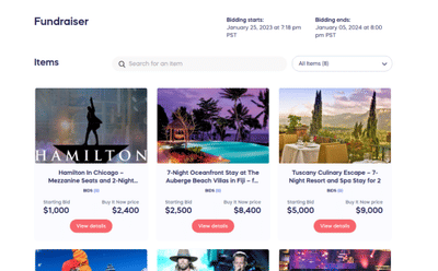 RallyUp: Crowdfunding Platform - Webanwendung