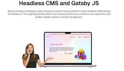 Customer Loyalty platform with headless CMS - Software Development