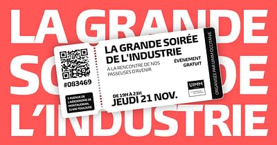 UIMM Occitanie - La Grande Soirée de l'Industrie - Publicité en ligne