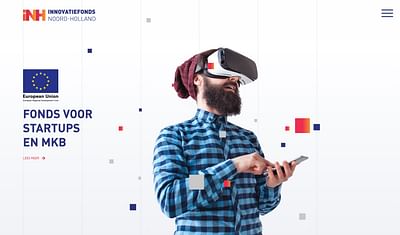 Website B2B Innovation Funds - Website Creatie