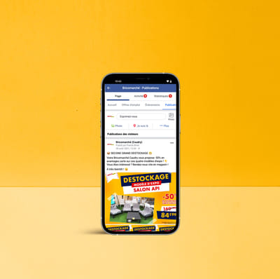 Bricomarché Caudry | Community Management - Website Creation