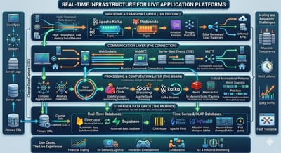 Real-Time Infrastructure for Live Application Platforms - App móvil