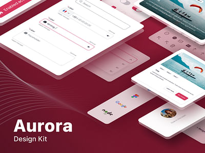 Aurora | UX | Design Kit - Ergonomie (UX/UI)