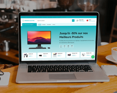 Création du site e-commerce, SEO & Publicité en ligne - Création de site internet