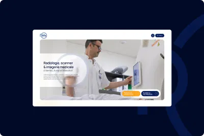 Riva Radiologie, réseau d'imagerie dans le Morbihan - Création de site internet