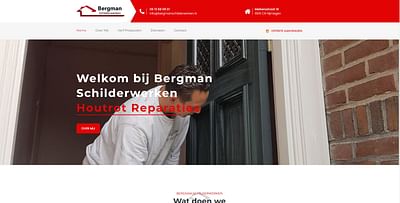 Website en SEO voor Bergman Schilderwerken