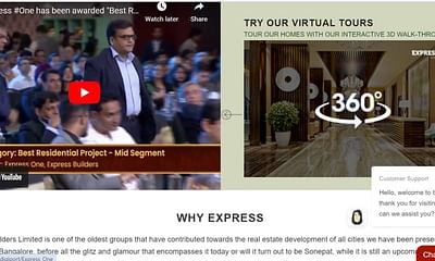 Express Builders Ltd Website Design Project - SEO