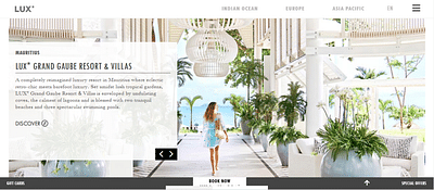 LUX* Resorts & Hotels - Stratégie digitale