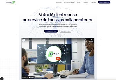 Création d'une Landing Page - Création de site internet