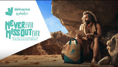 Deliveroo campaign - Werbung