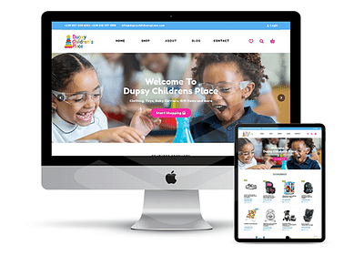 Ecommerce Development for a Kids Item Store - E-commerce
