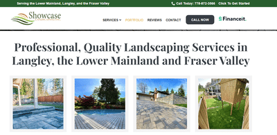 Showcase Landscaping: Driving Lead Growth Through SEO & PPC - Growth Marketing