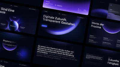PROXIMA - Website Creation