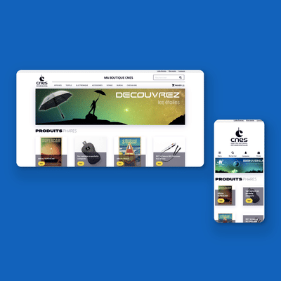 Prestashop - Centre National d'Etudes Spatiales - E-commerce