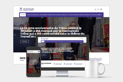 Création Site Web - AMEEN - Website Administration