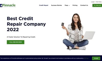 Credit Repair Service Web Design & Development - Website Creation