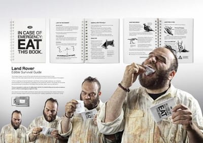EDIBLE DESERT SURVIVAL GUIDE - Advertising